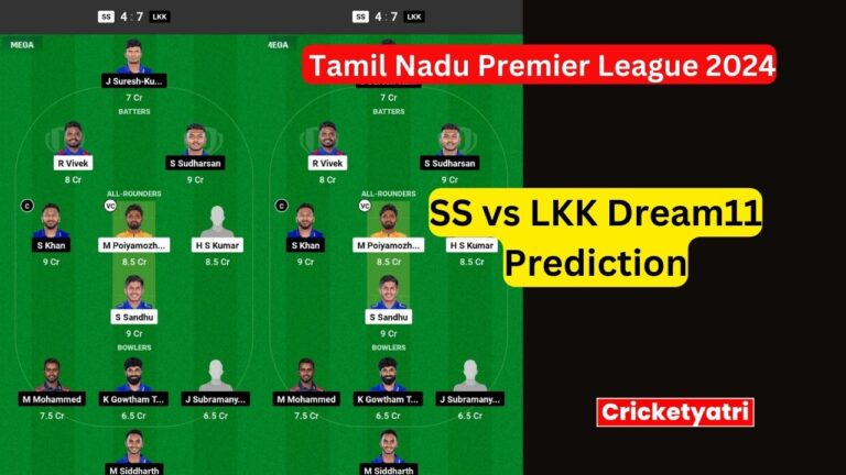 SS vs LKK Dream11