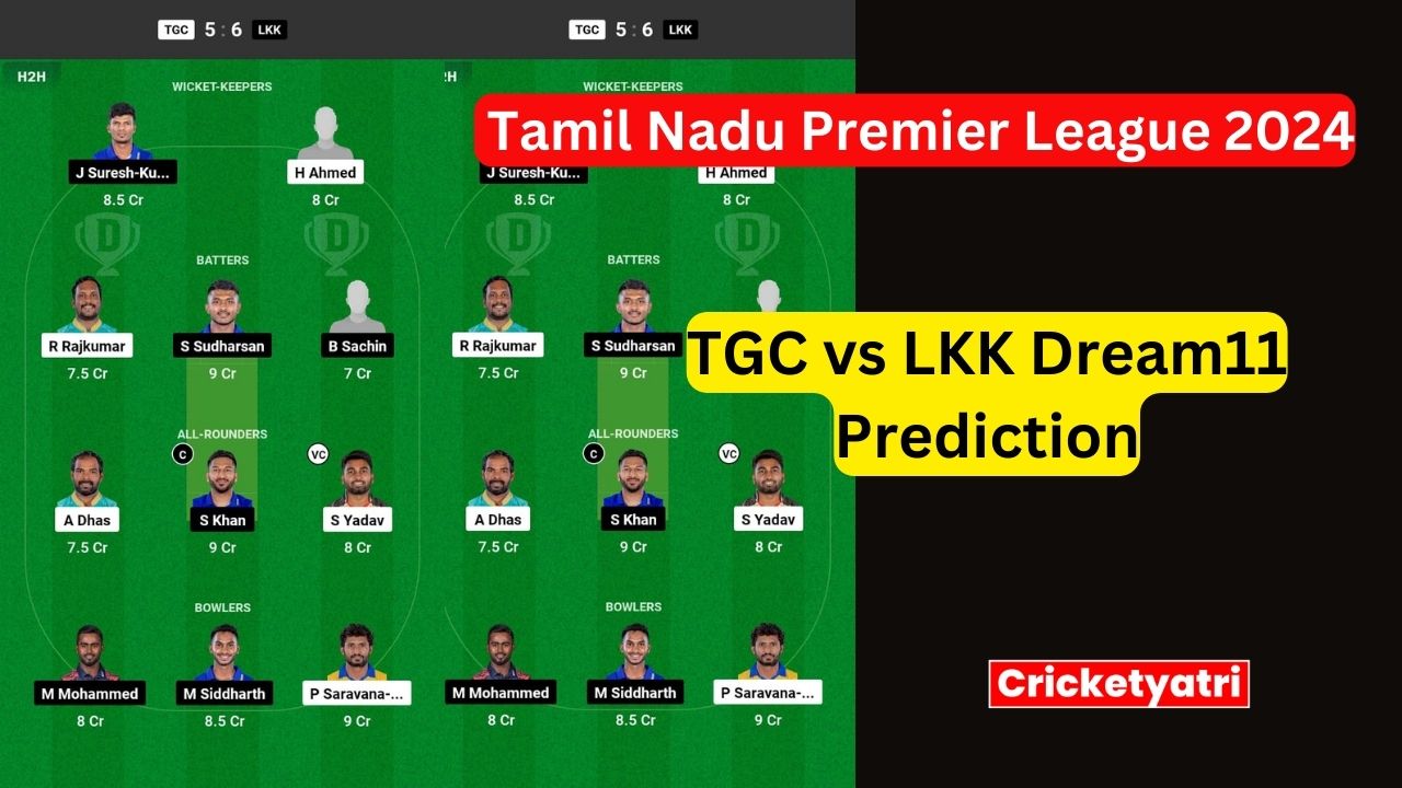 TGC vs LKK Dream11