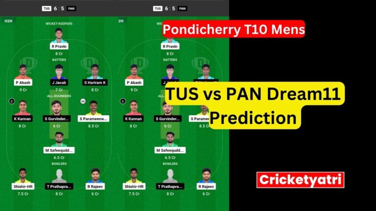 TUS vs PAN Dream11