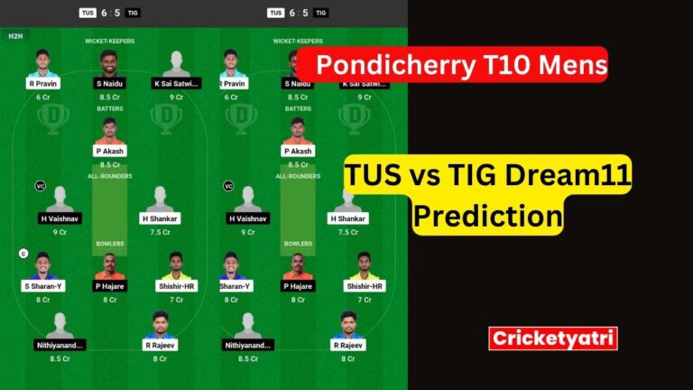 TUS vs TIG Dream11