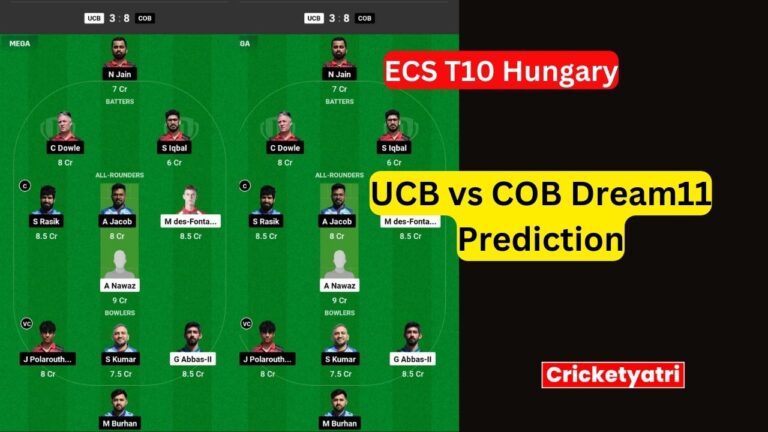 UCB vs COB Dream11