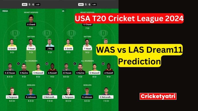 WAS vs LAS Dream11