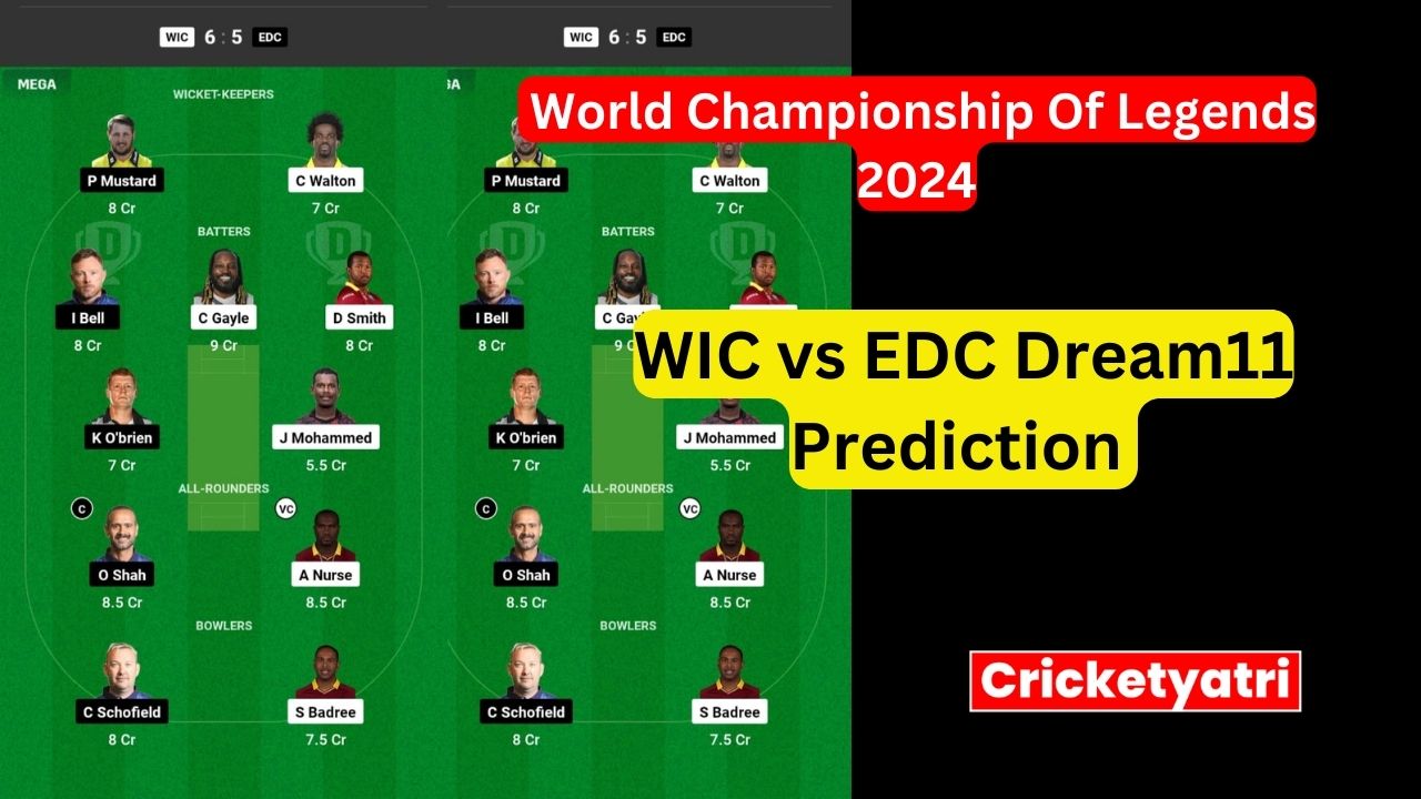 WIC vs EDC Dream11