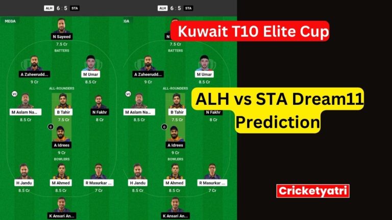 ALH vs STA Dream11