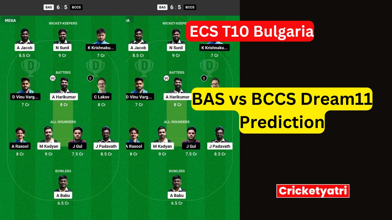 BAS vs BCCS Dream11