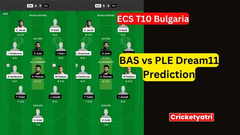 BAS vs PLE Dream11