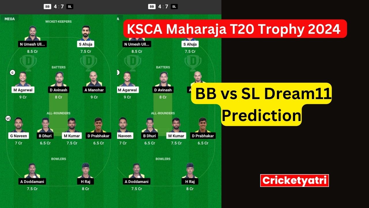 BB vs SL Dream11