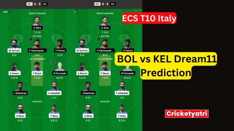 BOL vs KEL Dream11