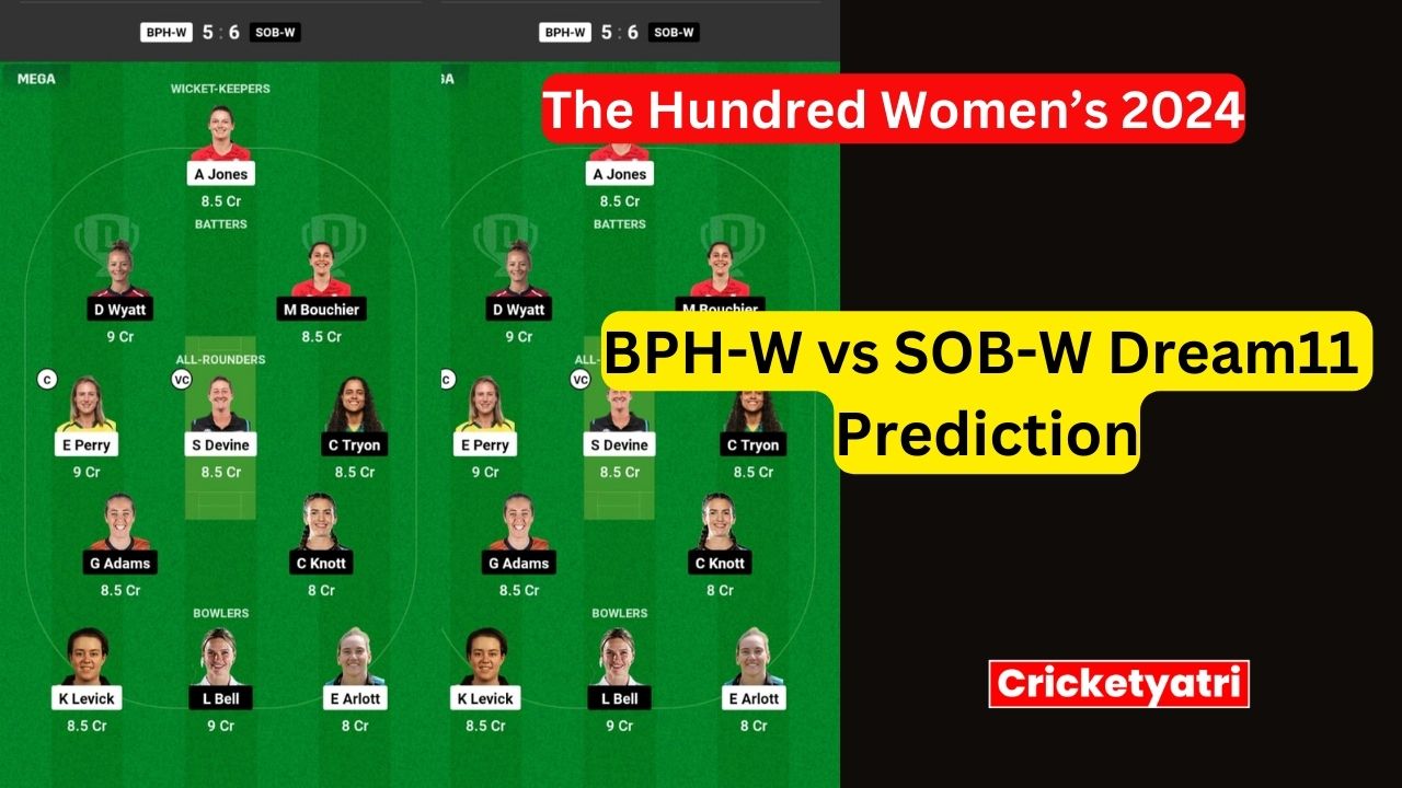 BPH-W vs SOB-W Dream11