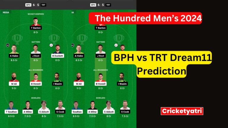 BPH vs TRT Dream11