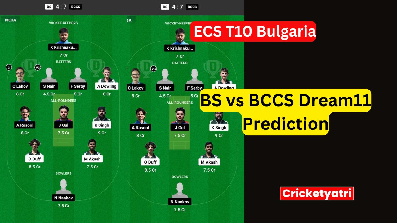 BS vs BCCS Dream11