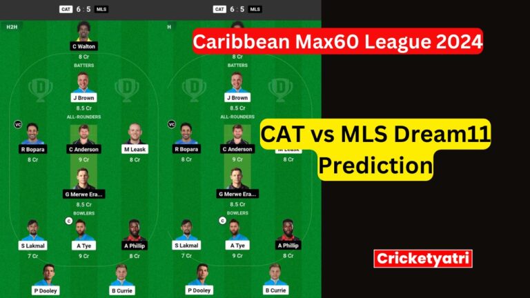 CAT vs MLS Dream11