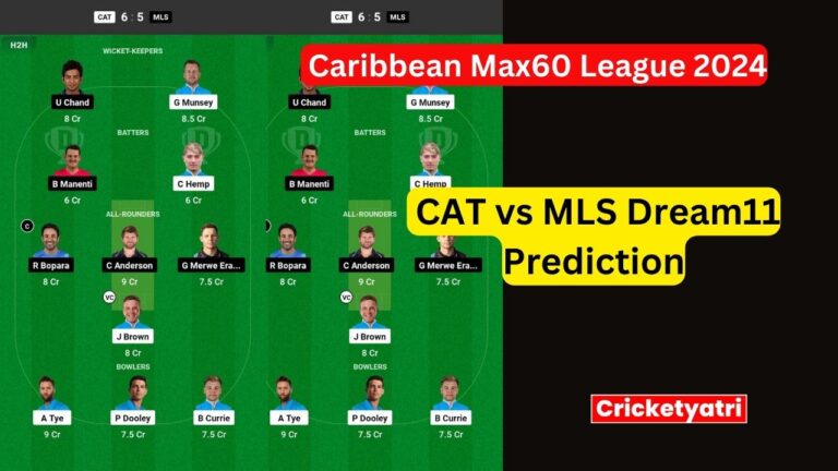 CAT vs MLS Dream11