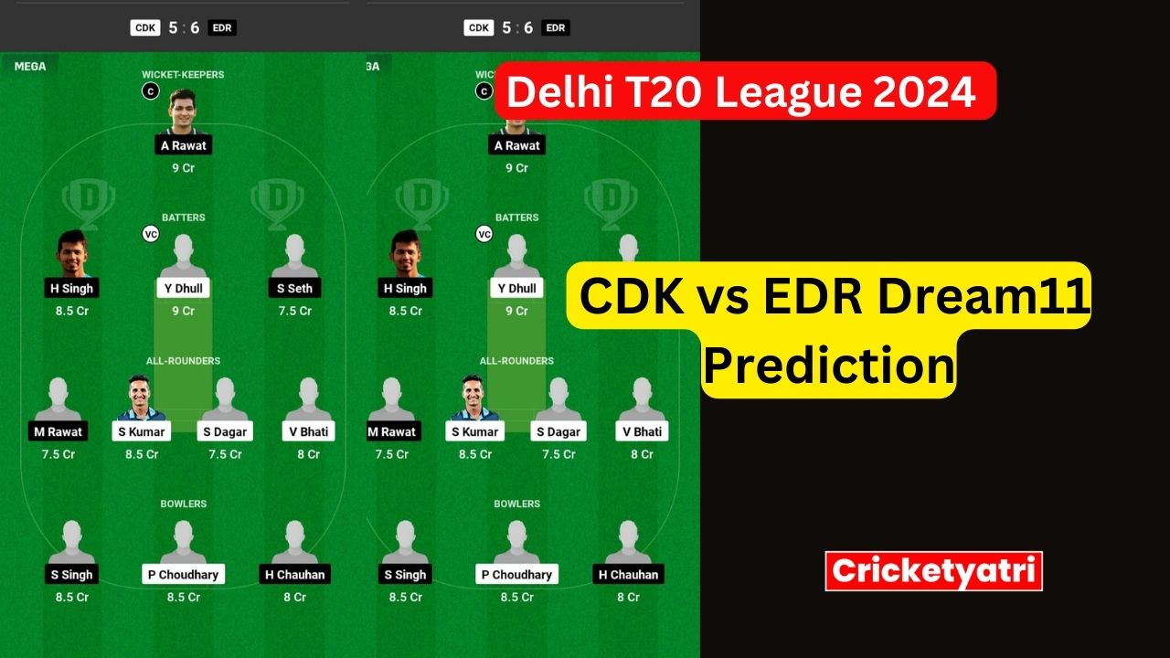 CDK vs EDR Dream11