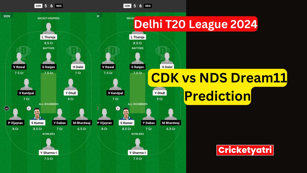 CDK vs NDS Dream11