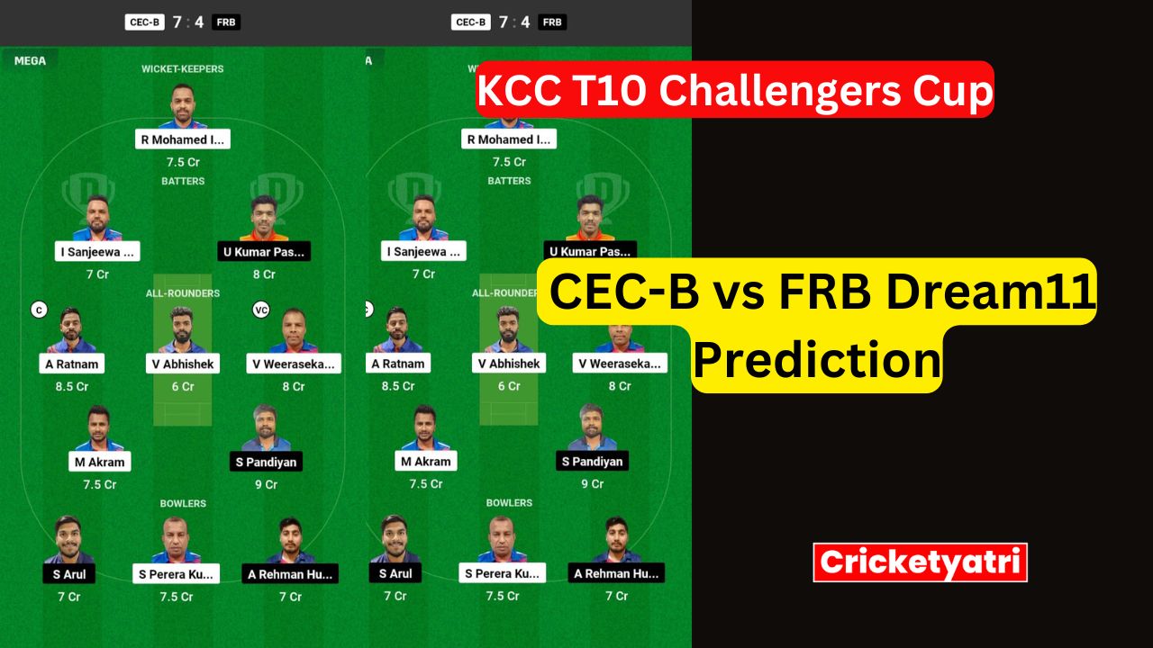 CEC-B vs FRB Dream11