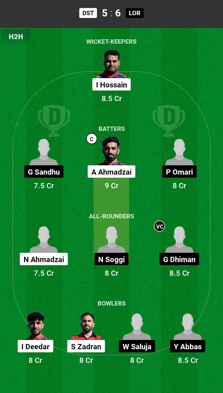 DST vs LOR Dream11 Prediction in Hindi, Fantasy Cricket, Pitch Report