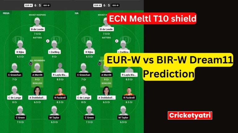 EUR-W vs BIR-W Dream11