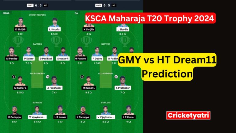 GMY vs HT Dream11