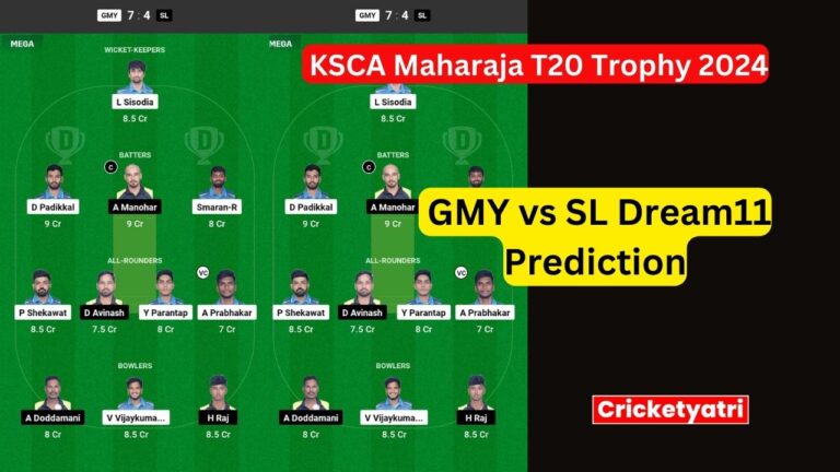 GMY vs SL Dream11