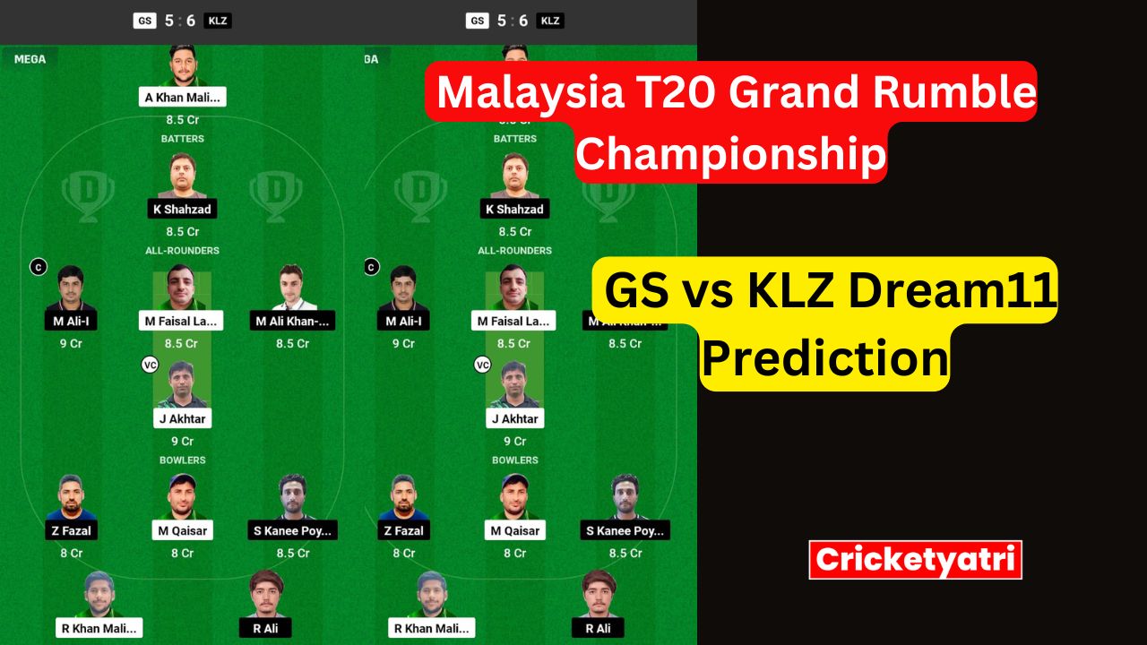 GS vs KLZ Dream11