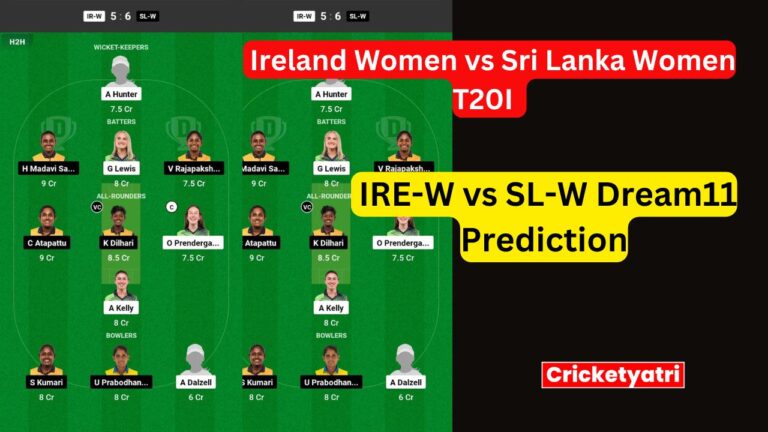 IRE-W vs SL-W Dream11