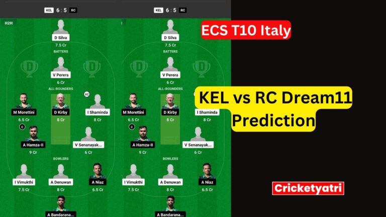 KEL vs RC Dream11