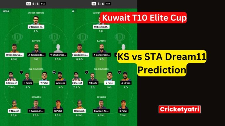 KS vs STA Dream11