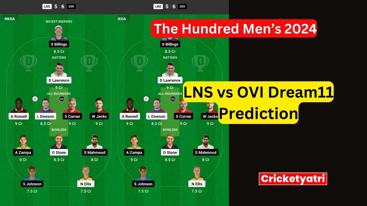 LNS vs OVI Dream11