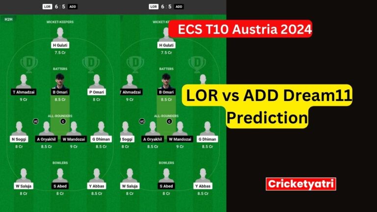 LOR vs ADD Dream11