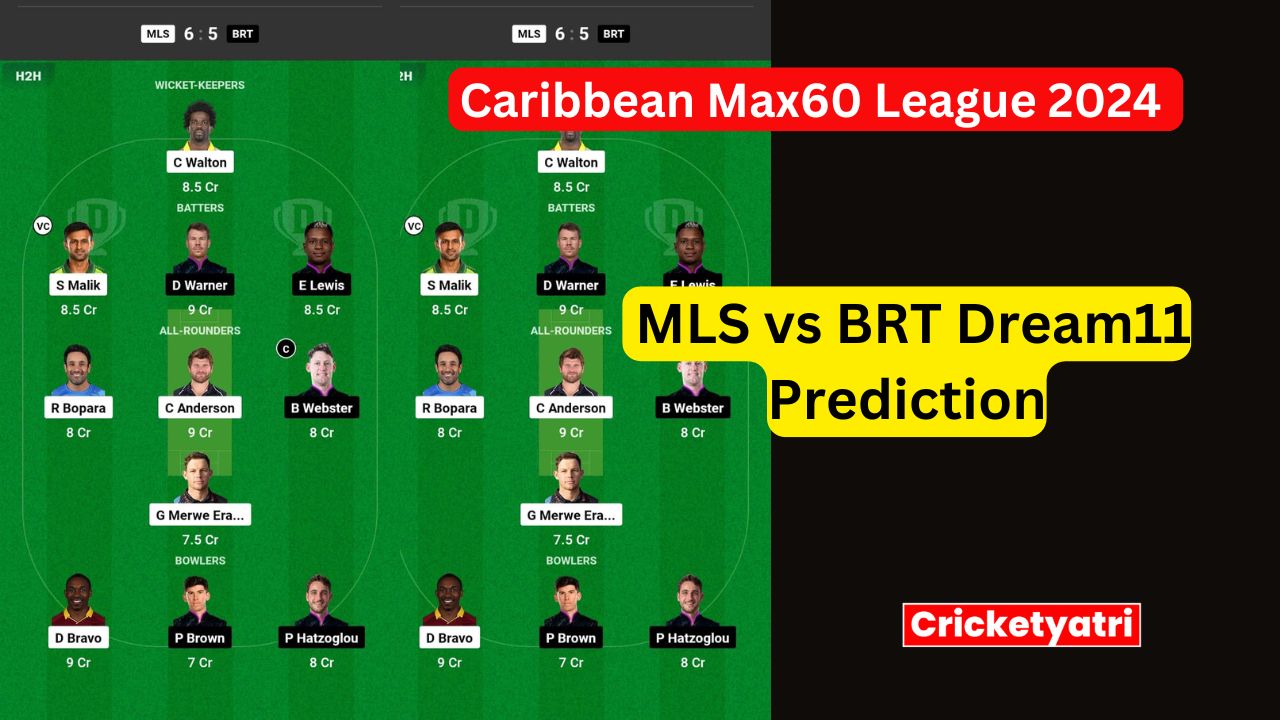 MLS vs BRT Dream11