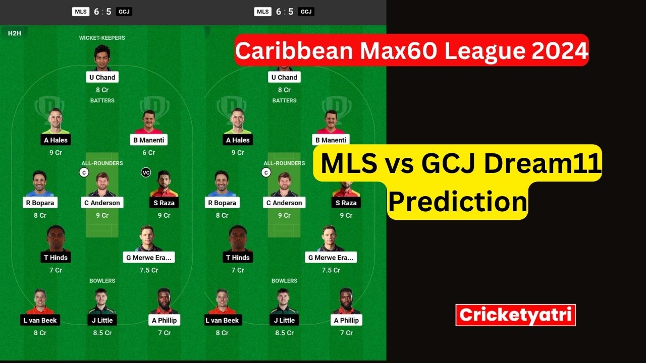 MLS vs GCJ Dream11