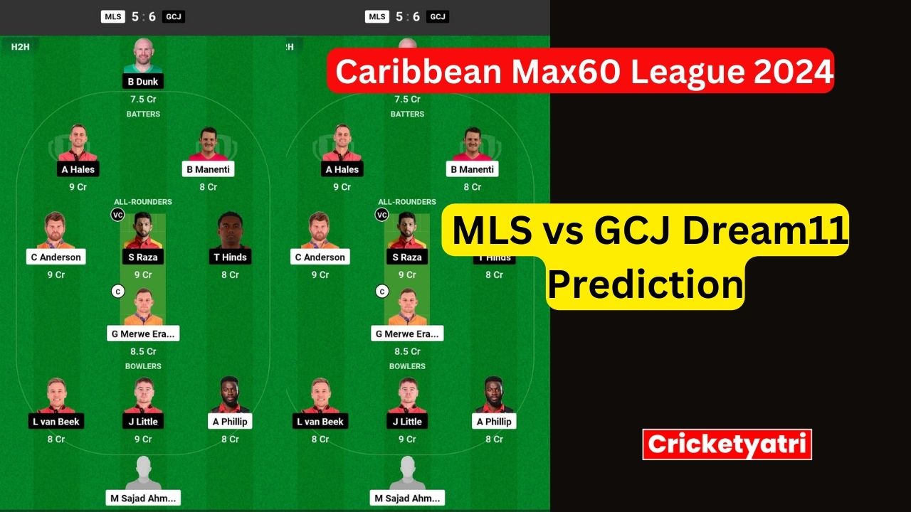 MLS vs GCJ Dream11