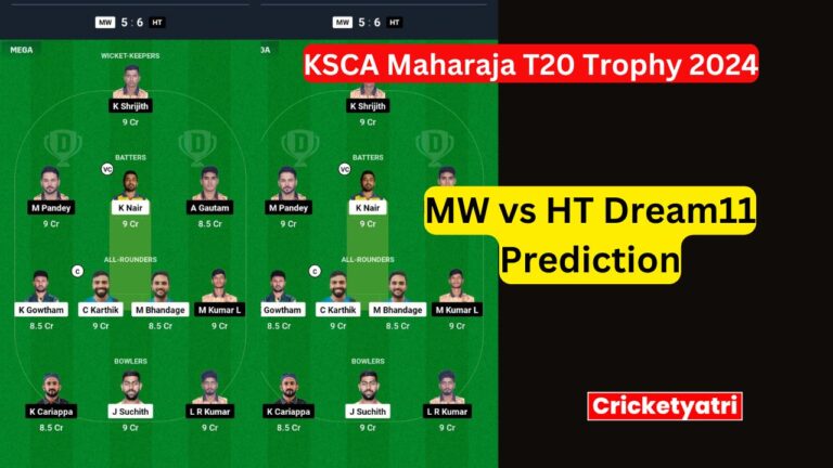 MW vs HT Dream11