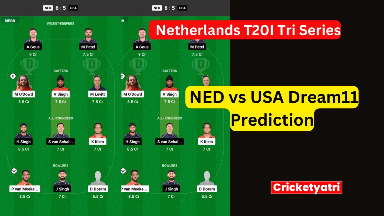 NED vs USA Dream11