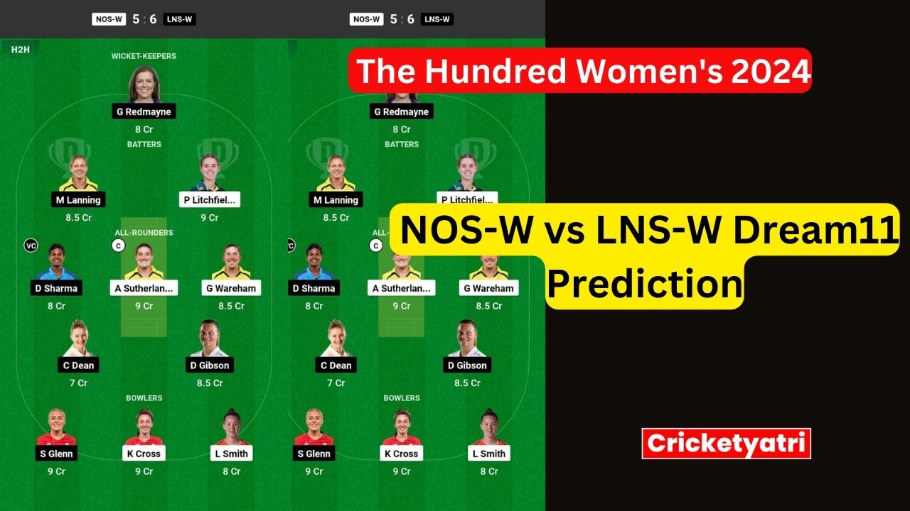 NOS-W vs LNS-W Dream11