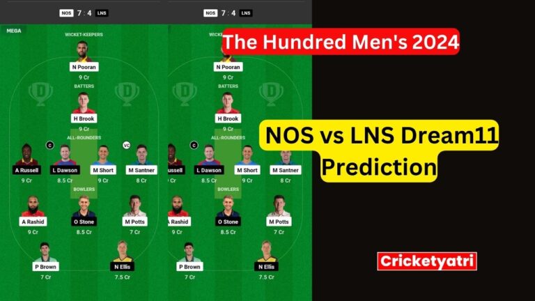 NOS vs LNS Dream11