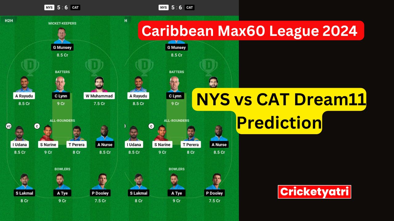 NYS vs CAT Dream11