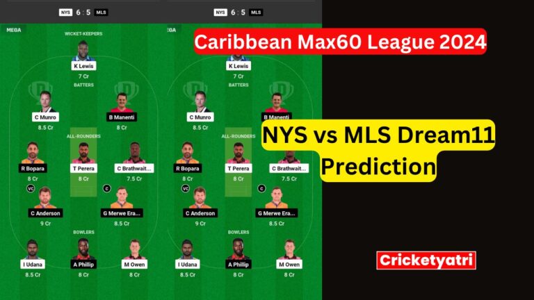 NYS vs MLS Dream11