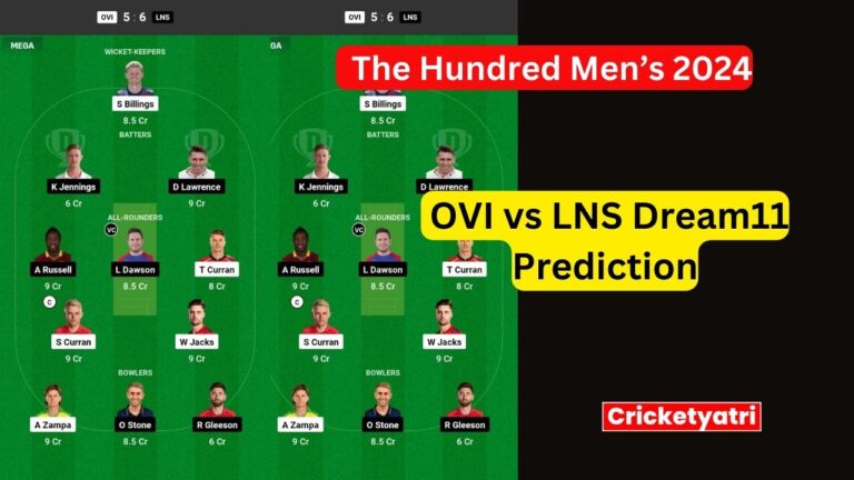 OVI vs LNS Dream11