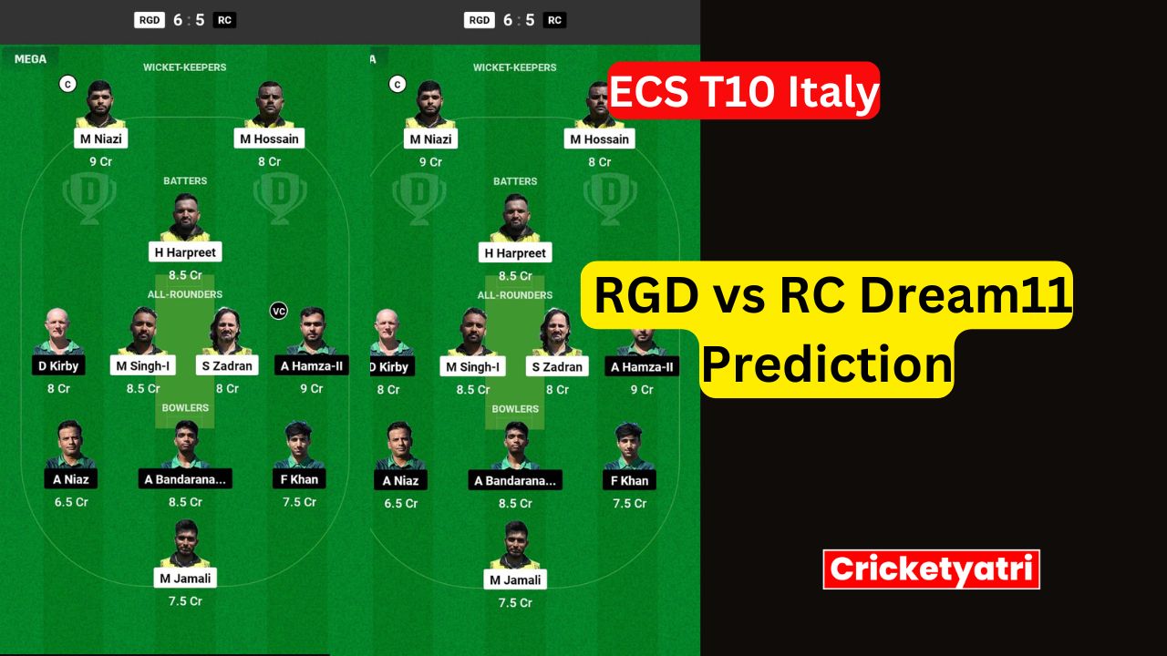 RGD vs RC Dream11