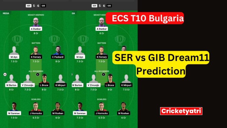 SER vs GIB Dream11