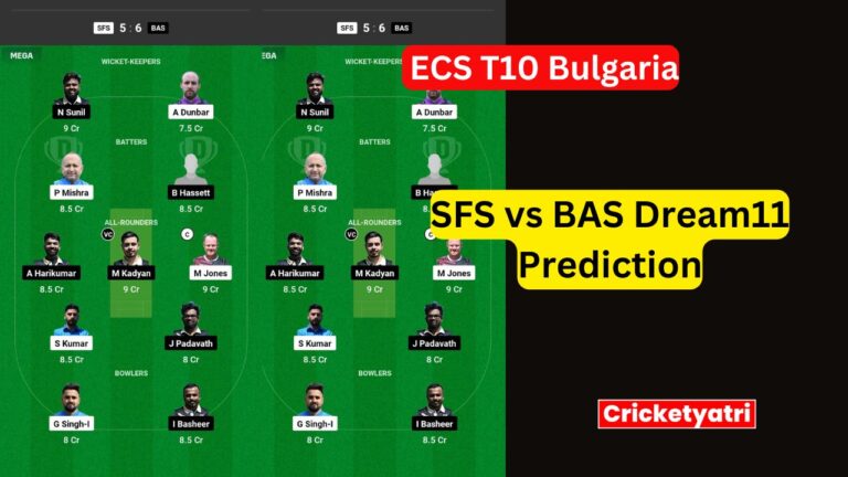 SFS vs BAS Dream11