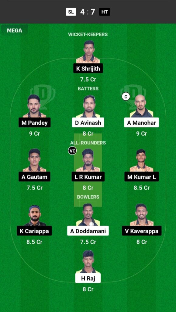 SL vs HT Dream11 