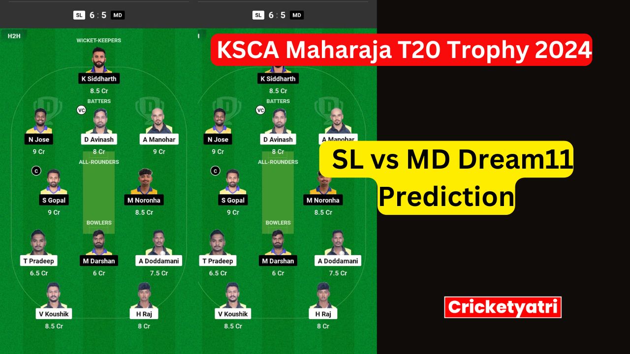 SL vs MD Dream11