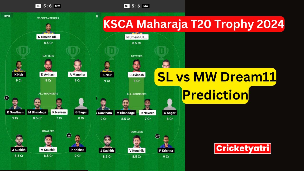 SL vs MW Dream11