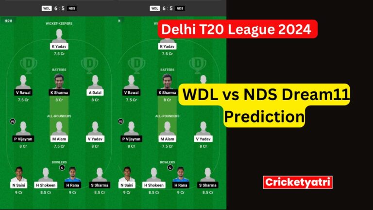 WDL vs NDS Dream11