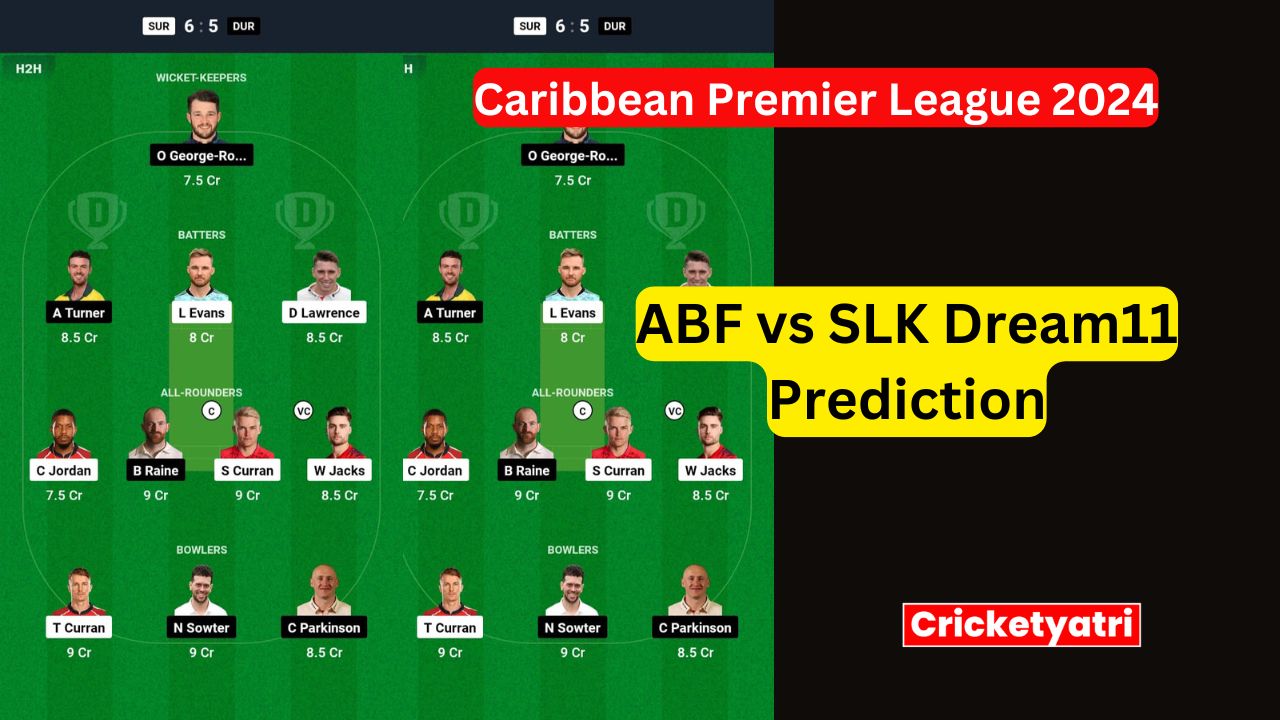 ABF vs SLK Dream11