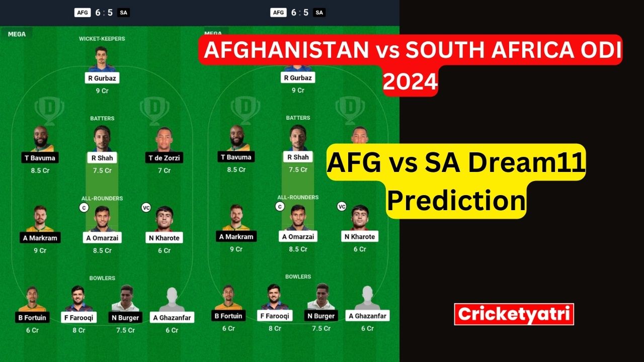 AFG vs SA Dream11