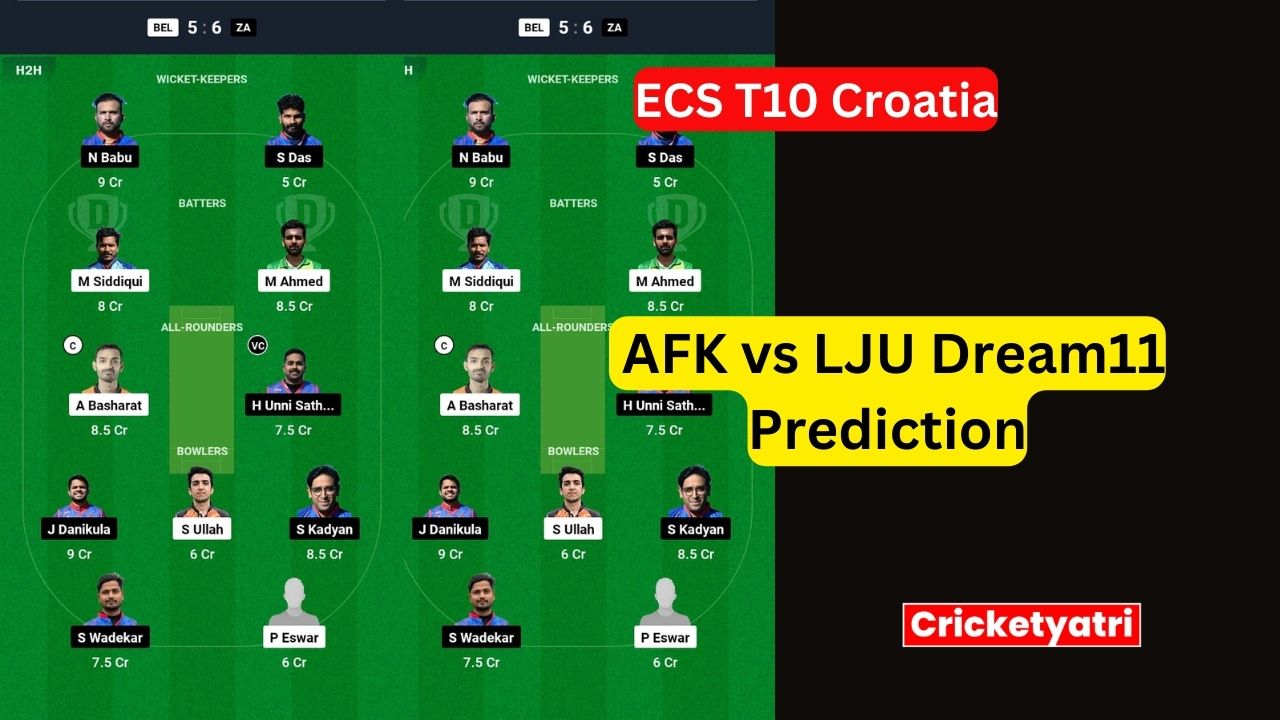 AFK vs LJU Dream11